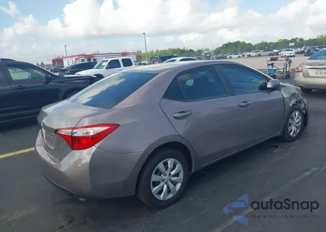 2015 Toyota Corolla Le from USA, damaged, VIN 5YFBURHE9FP335953